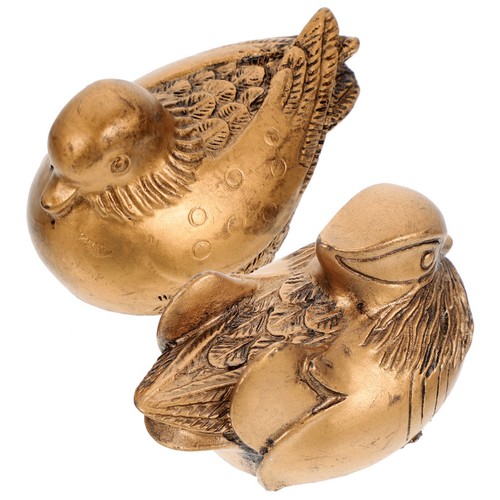 Paire statue de canard - statue,
