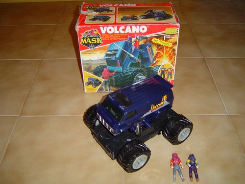 Mask kenner volcano - mask, (complet)