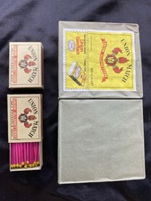 ancien paquets boites d'allumettes(2 x 10) union match belgique