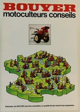 prospectus brochure range motor grower Bouyer tractor traktor prospectt