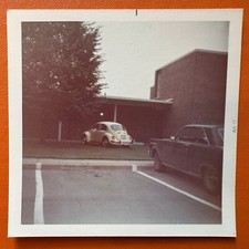 Yellow Punch Buggy VINTAGE PHOTO ORIGINAL Volkswagen VW Bug 