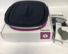Tupperware MicroPro Series Base &Lid 8270D-1 Micro Pro Grill Microwave Non-Stick