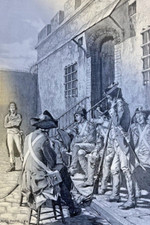 1895 Napoleon Bonaparte as a Jacobin Patriot Fall of Robespierre illustrated