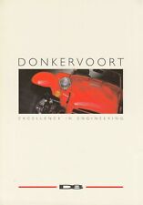 DONKERVOORT D8 Sportscar Prospekt Brochure 1993 80