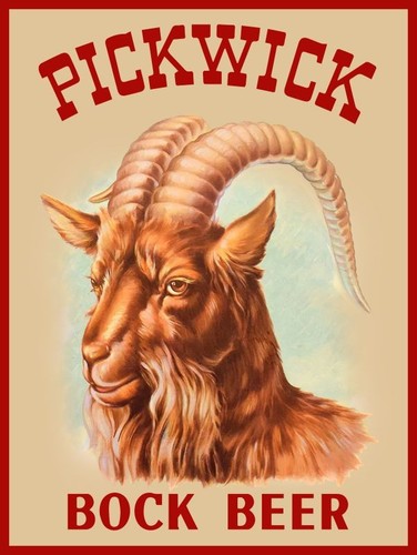 Pickwick bock beer boston - pickwick,