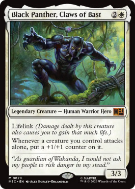 Magic mtg la - la, panthère