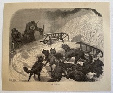 Voyage en Sibérie La yourte Gravure de 1883