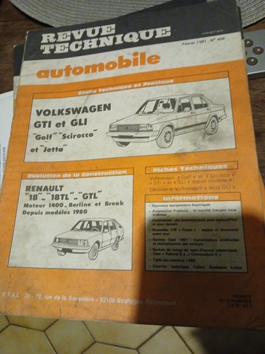 Revue technique automobile rta - revue,