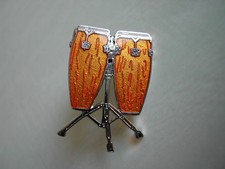 Pin's émaillé - CONGAS - Percussion  - Musique  - Démons & Merveilles