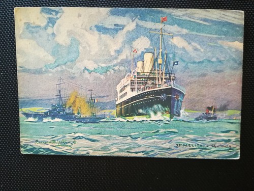 Cpa melita cherbourg - melita,
