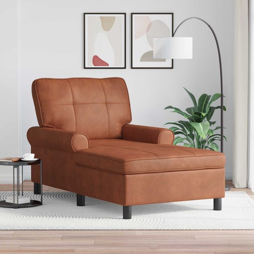 Chaise longue avec - , coussin