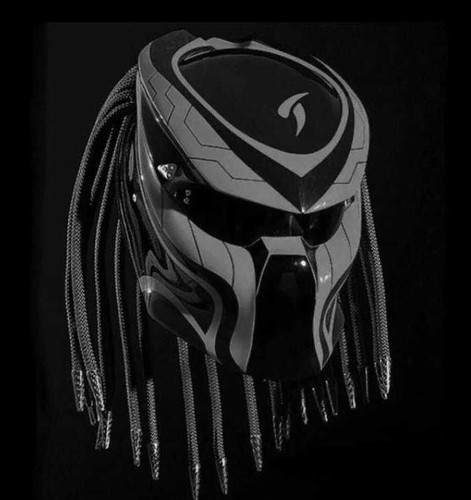 Casque moto predator avec - moto,