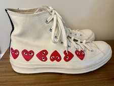 Converse Chuck Taylor All Star 70 Hi x Comme des Garcons Play 10 White 162972C