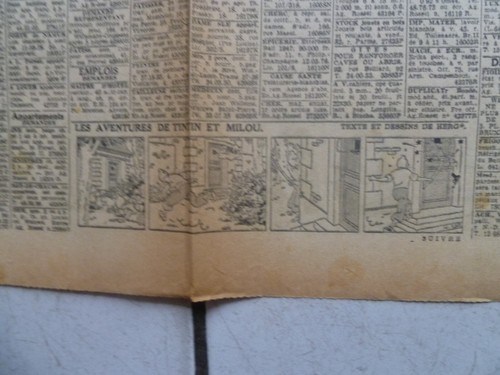 Tintin journal soir - , le