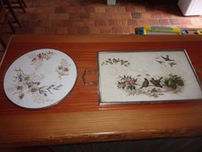 Ancien Plat à gâteau Plateau