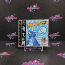 Refurbished Mega Man 8 Anniversary Edition PS1 PlayStation 1 + Reg Card Comple..
