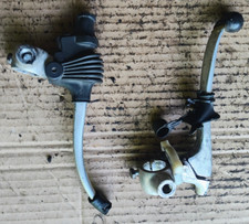 1971 Honda SL 125 front Brake and clutch handlebar levers