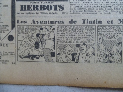 Tintin journal soir num - soir,