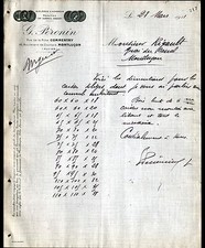 MONTLUCON & COMMENTRY (03) FACTORY of WOODEN BOXES "G. PERONIN" in 1911