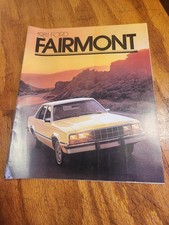 1981 ford fairmont brochure advertisement/ magazine