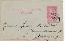 Belgique Carte Correspondance