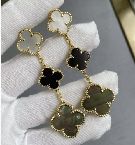 Boucles oreilles trèfles - boucles, d’oreilles