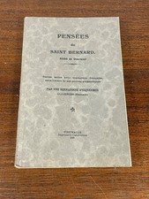 Livre Pensées de Saint