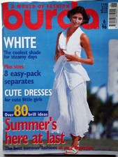 Burda 06/1996 (June), shirtdresses & more, in English