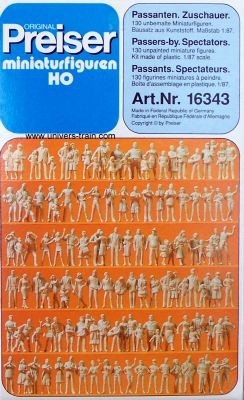 Preiser 16343 personnages - 16343,