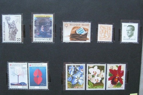 Timbres belges année - timbres,