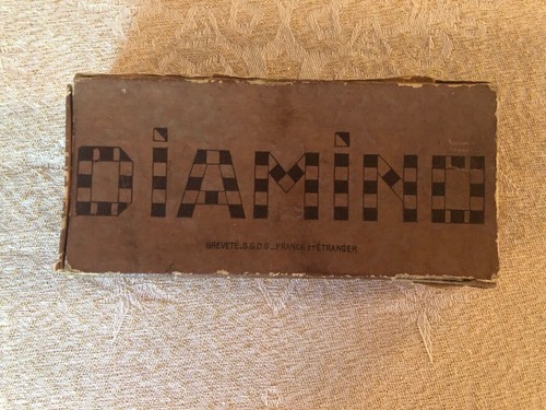 Ancien jeu café diamino - jeu, de