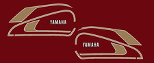 YAMAHA TX500 YAMAHA XS500B 1975 GAS TANK DECALS KIT