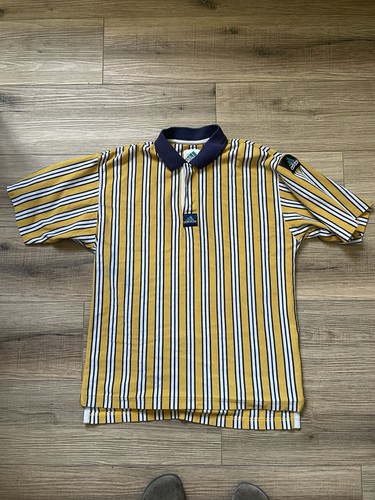 Polo adidas rayures année 90s - adidas,