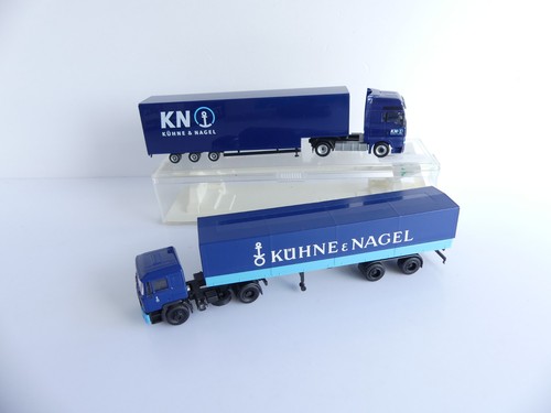 Herpa 2 camions avec - /,