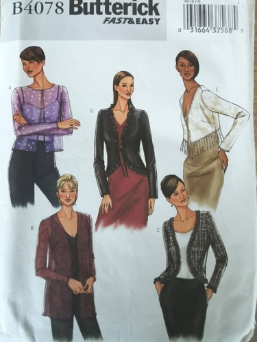 4076 patron butterick - , 5
