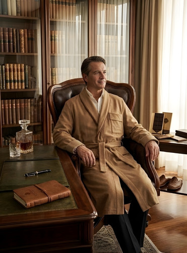 Robe chambre pour homme - robe, en
