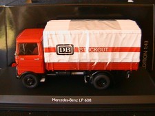 CAMION MERCEDES BENZ BACHE LP608 PRITSCHE PLANE DB STUCKGUT SCHUCO 03531 1/43