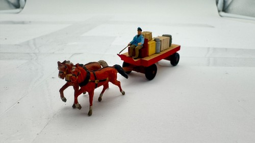 Preiser attelage chevaux - attelage,