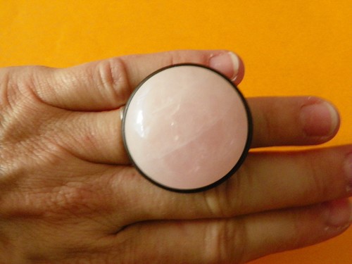Bague nature - (règlable),