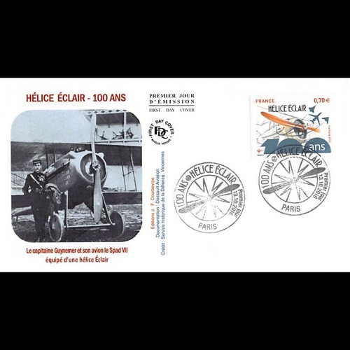 Fdc 100 ans - fdc, hélice