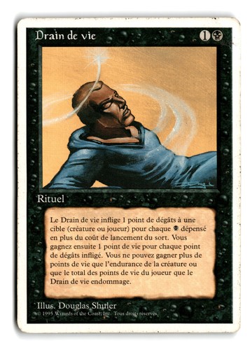 Magic the gathering drain - :,