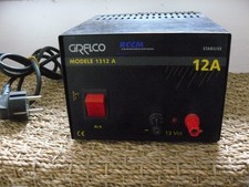 Alimentation stabilisée 12A - Grelco 1312 A –haute qualité - radio communication
