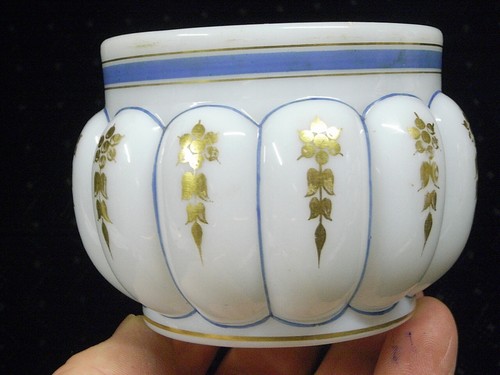 Antique gold enamel - antique,