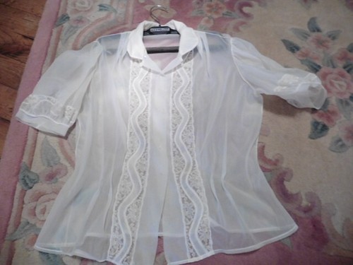 Linge ancien chemisier dame - ancien/chemisier, en