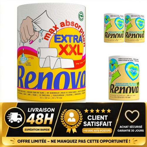 Renova essuie tout extra xxl - essuie-tout,