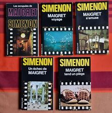 Cinq romans policiers Maigret