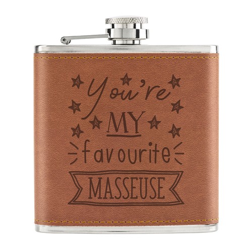 You favourite masseuse - you're,