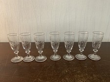 Lot of 7 Baccarat Crystal Liquor Cellar Glasses?? (price of 7 glasses)