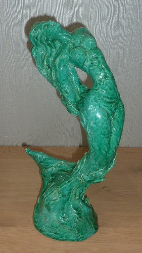 Sculpture femme poisson - sculpture,