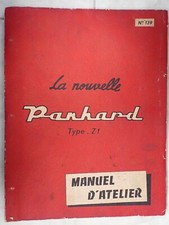Panhard Dyna Type Z1 Manual D/Atelier No 139